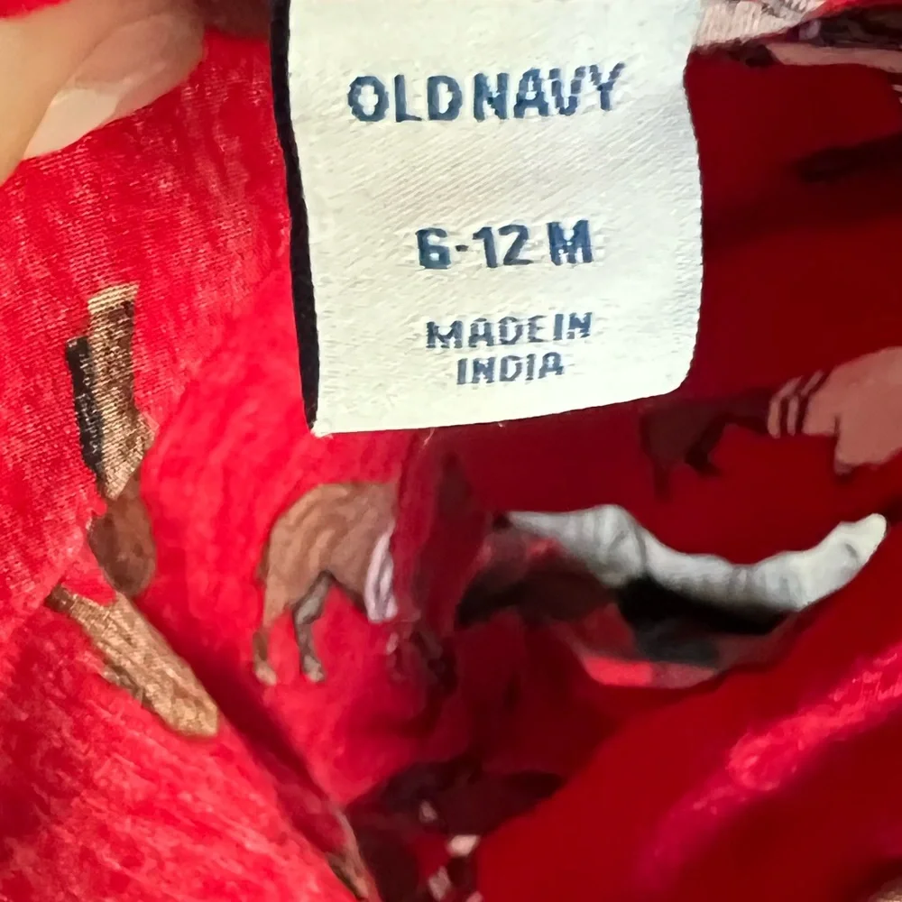 5/$25 Buffalo Button Down Camp Shirt Short Sleeve Casual Old Navy Boho Baby Boy